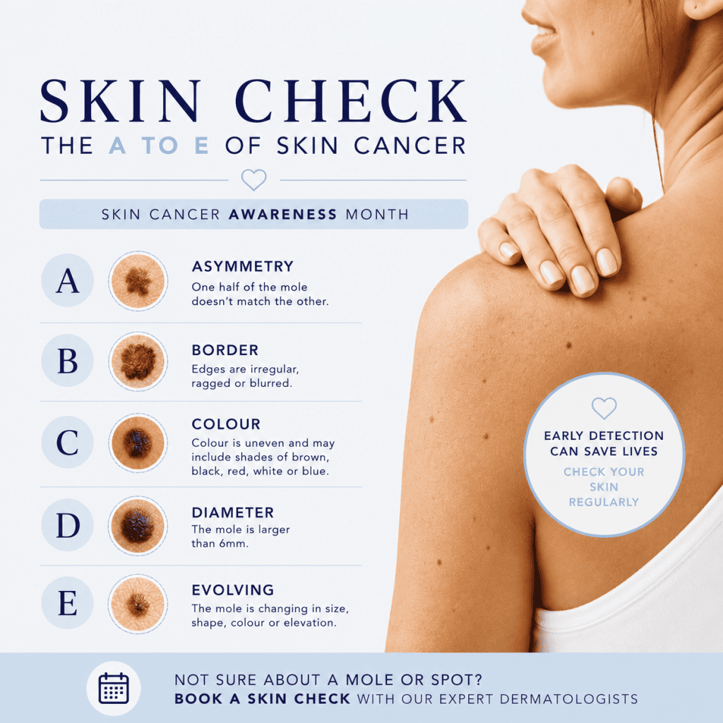 The A to E of Skin Cancer